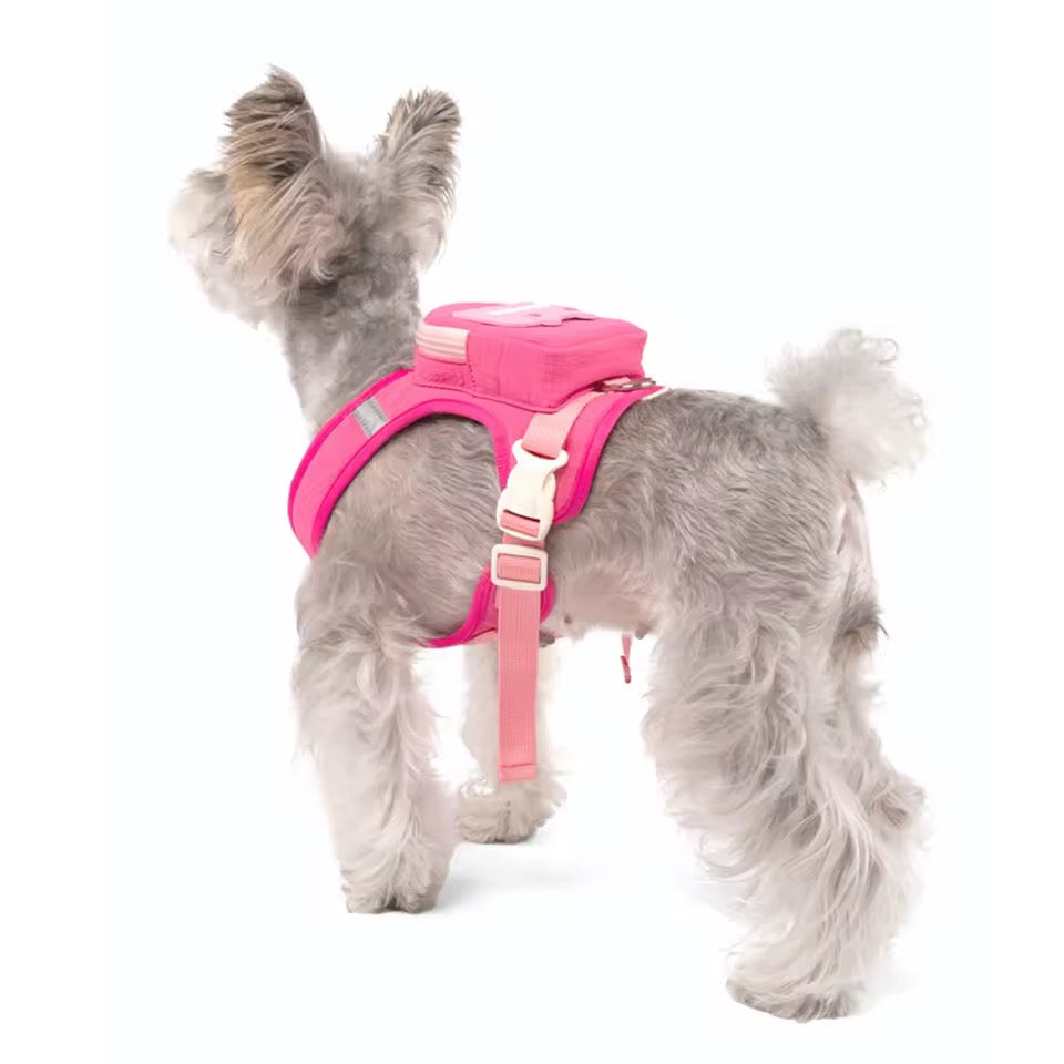 Vest with backpack