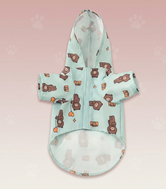 Bear rain coat