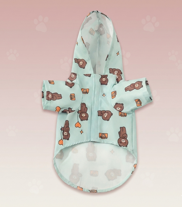 Bear rain coat