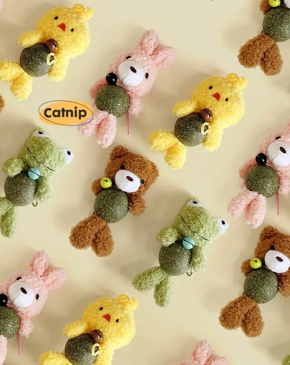 Catnip Ball  Doll Toy with Bell